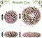 20 Inch 250th Anniversary Patriotic Wreath for Front Door, Red White Blue Artificial Greenery Wreath with Premium Printed Silk for Independence Day, Memorial Day & Veterans Day Decorations